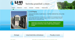 Desktop Screenshot of livi.cz