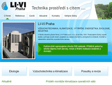 Tablet Screenshot of livi.cz